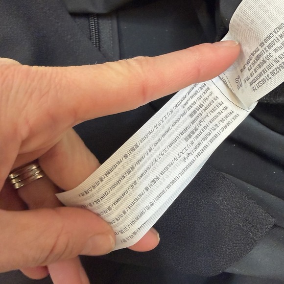 Abercrombie & Fitch Long-Sleeve Off-the-Shoulder Crepe Midi Dress Black Large - Picture 8 of 13